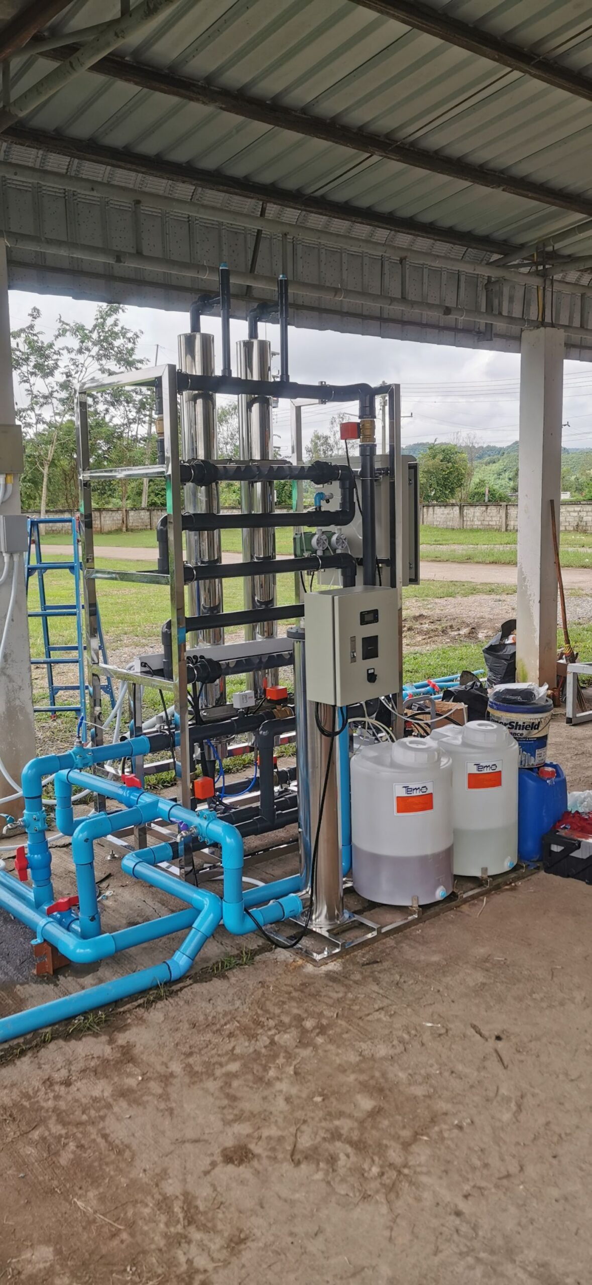 ระบบ กรอง WMF และ ระบบฆ่าเชื้อ PCO โรงฆ่าสัตว์เทศบาลพญาเม็งราย จ.เชียงราย